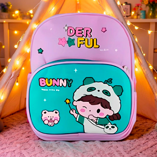 Mochila para niña 30 cm Morado