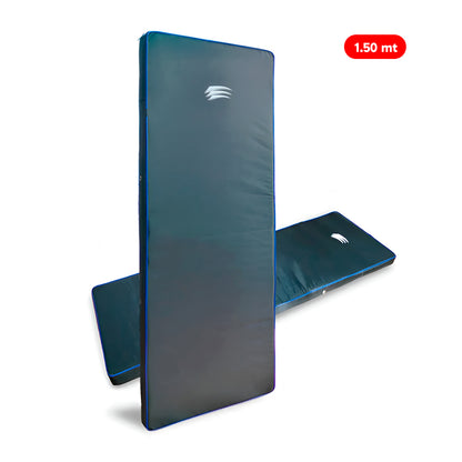 Colchoneta para Gimnasia y Ejercicios de 1.50 M Negro
