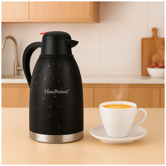 Termo de Acero Inoxidable Haus Roland Negro