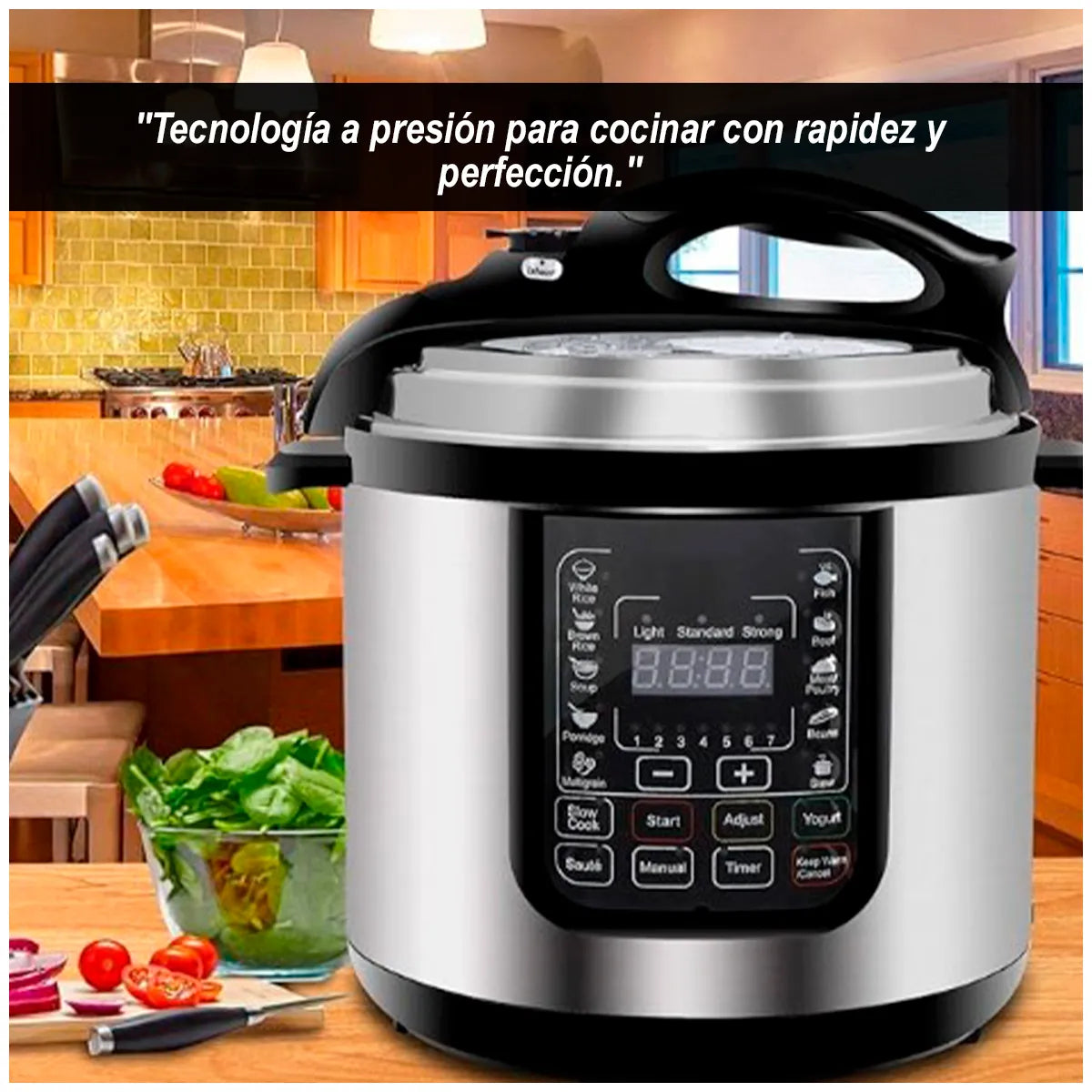 ELECTRIC PRESSURE COOKER 6L