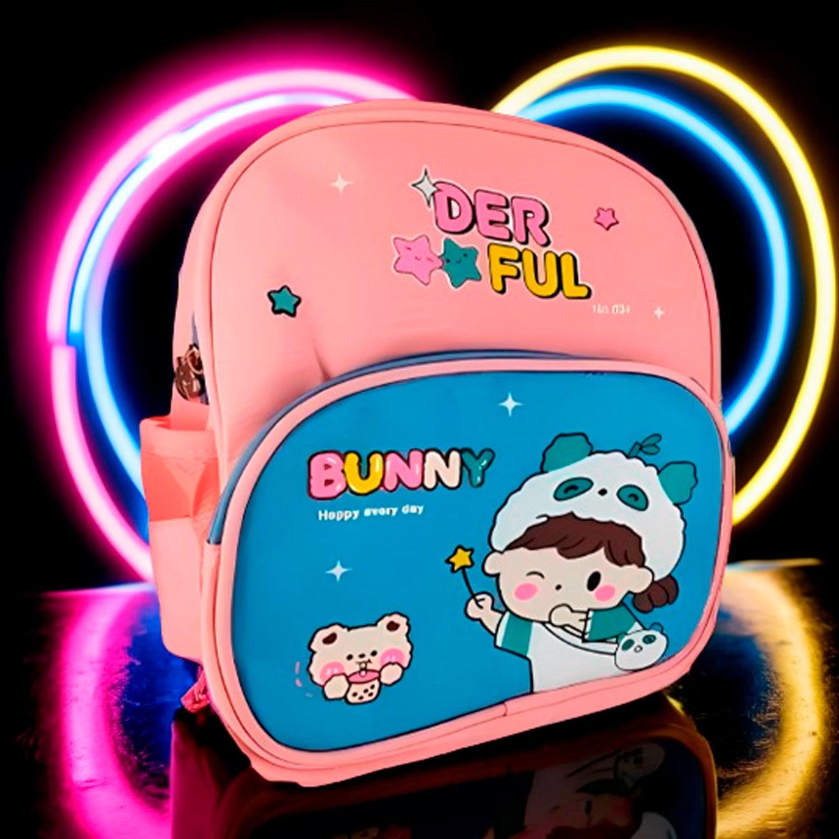 Mochila para niña 30 cm Rosado