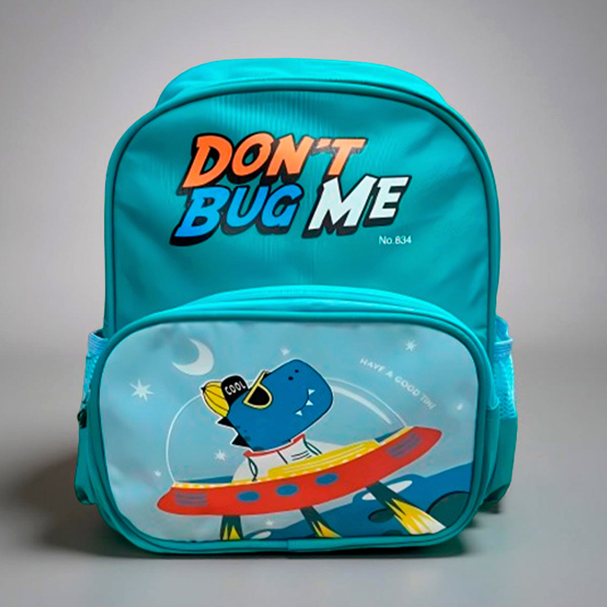 Mochila para niños color turquesa