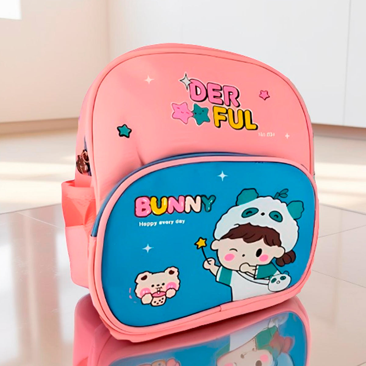 Mochila para niña 30 cm Rosado