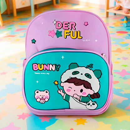 Mochila para niña 30 cm Morado