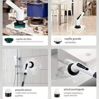 Cepillo Eléctrico de Limpieza 7 en 1