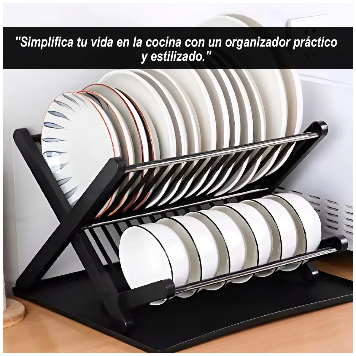 RACK ORGANIZADOR DE PLATOS